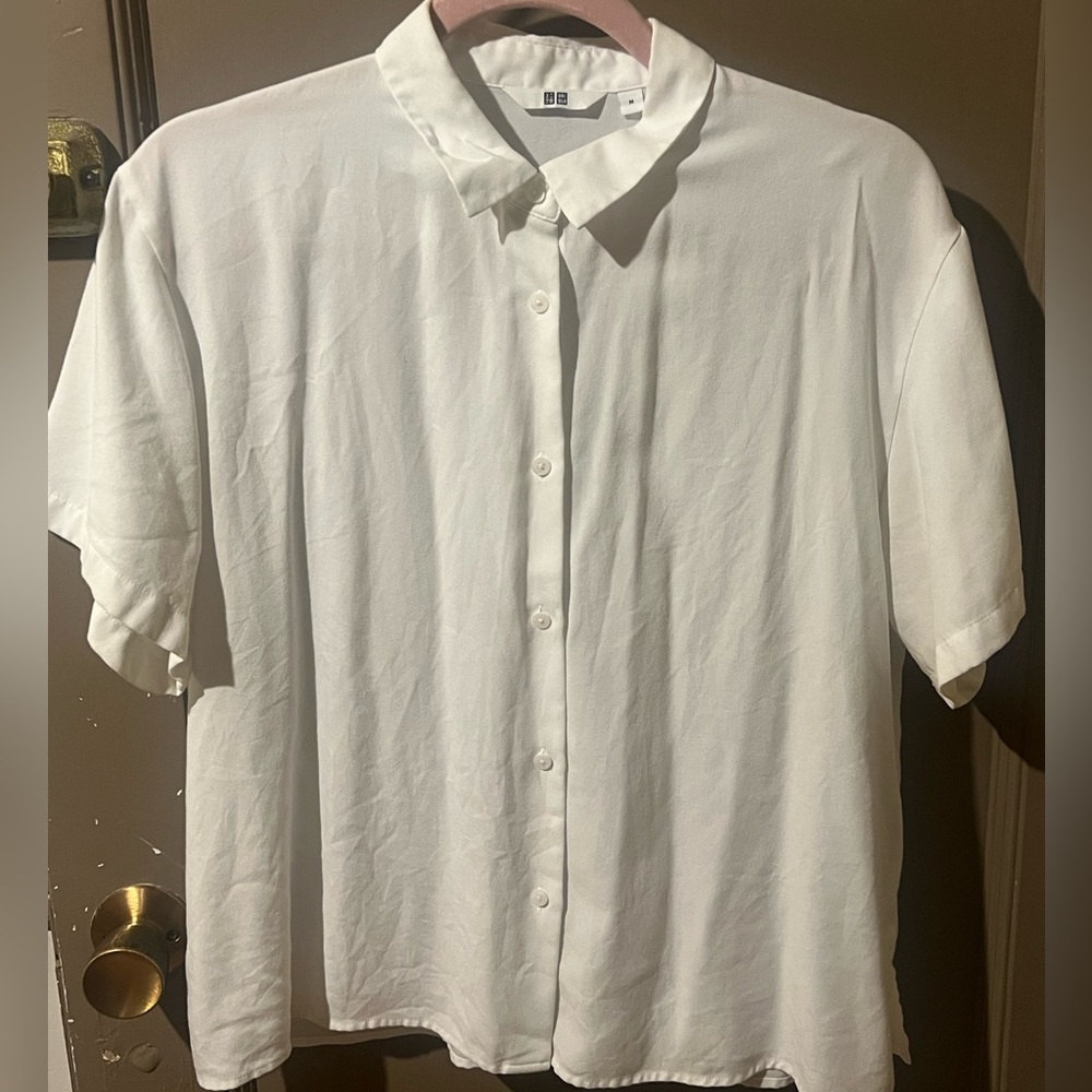 UNIQLO White Blouse